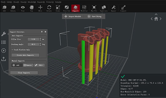 Custom Supports