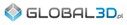 global 3D Logo