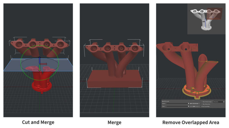 ideaMaker Modify Model Freely