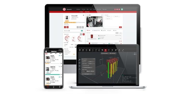 Raise3D's RaiseCloud platform offers a powerful set of tools for monitoring and managing 3D prints