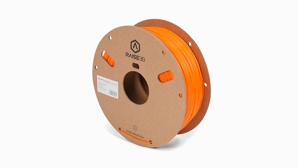 Raise3D Hyper Speed PLA Filament Orange - Side