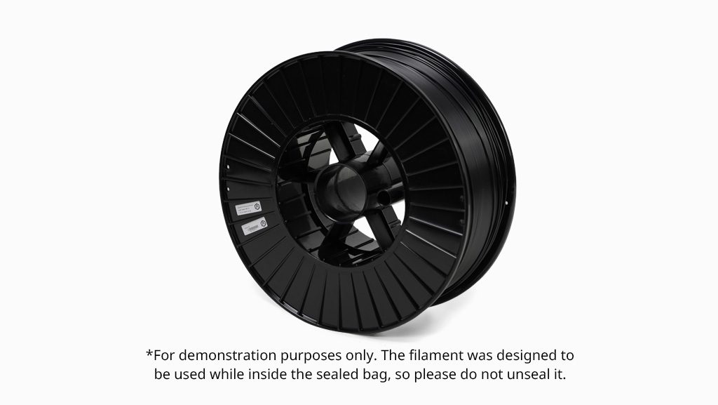 Raise3D Industrial PET CF Filament (2.5 kg) - Side