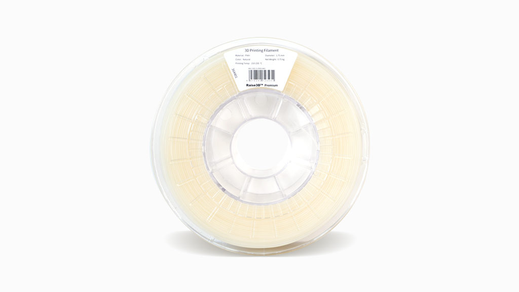 Raise3D Premium PVA+ Filament Natural - Front