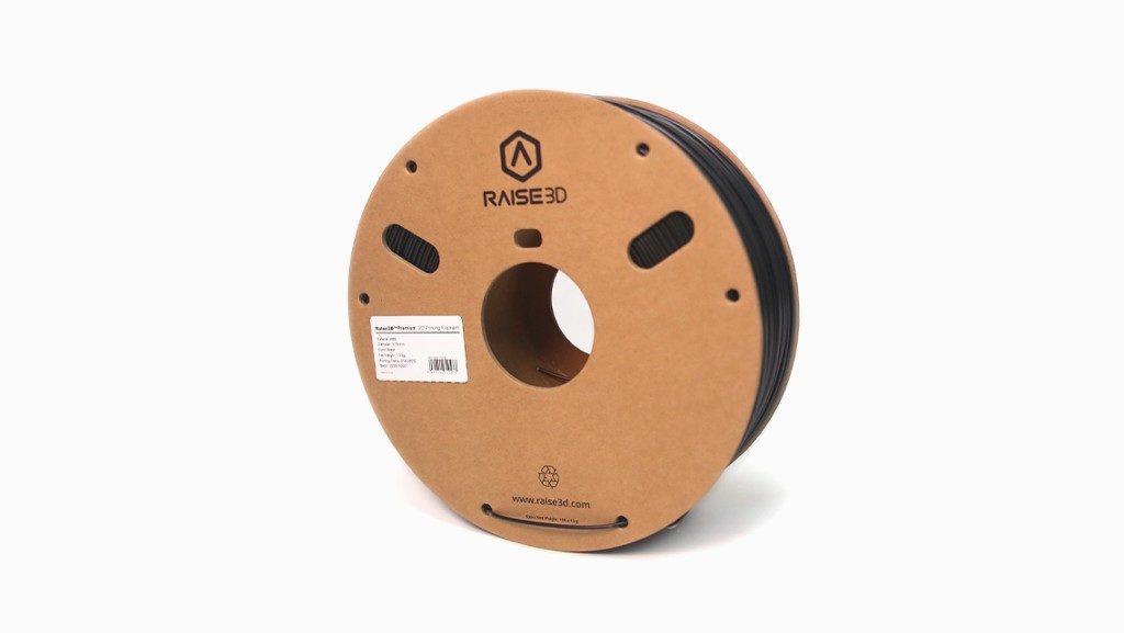 Raise3D Premium ABS Filament Black - Side