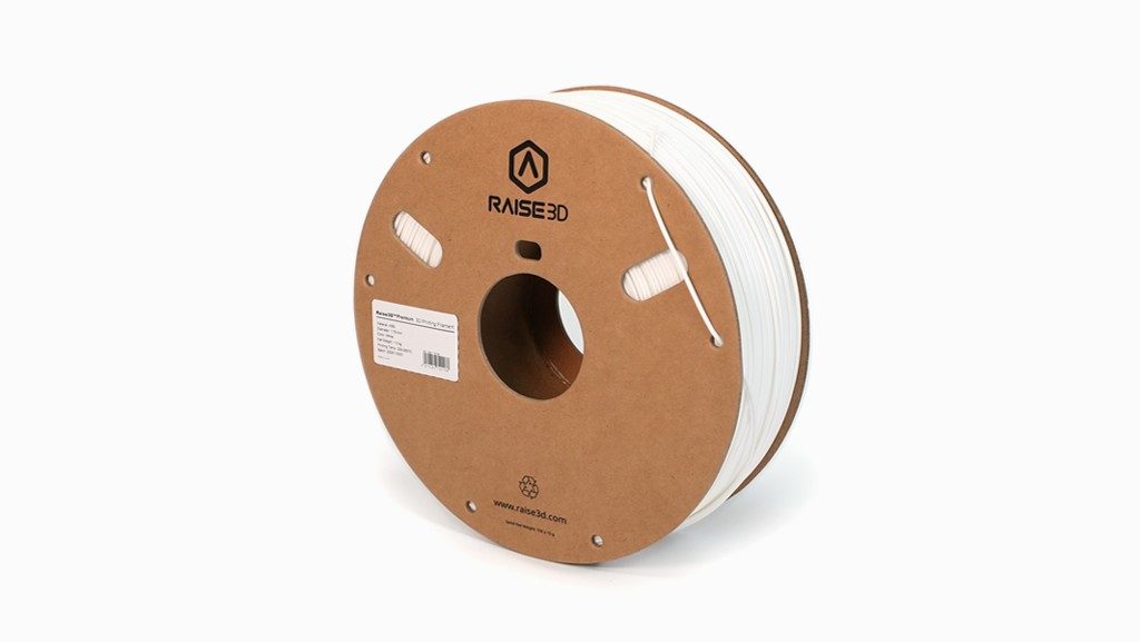 Raise3D Premium ABS Filament White - Side