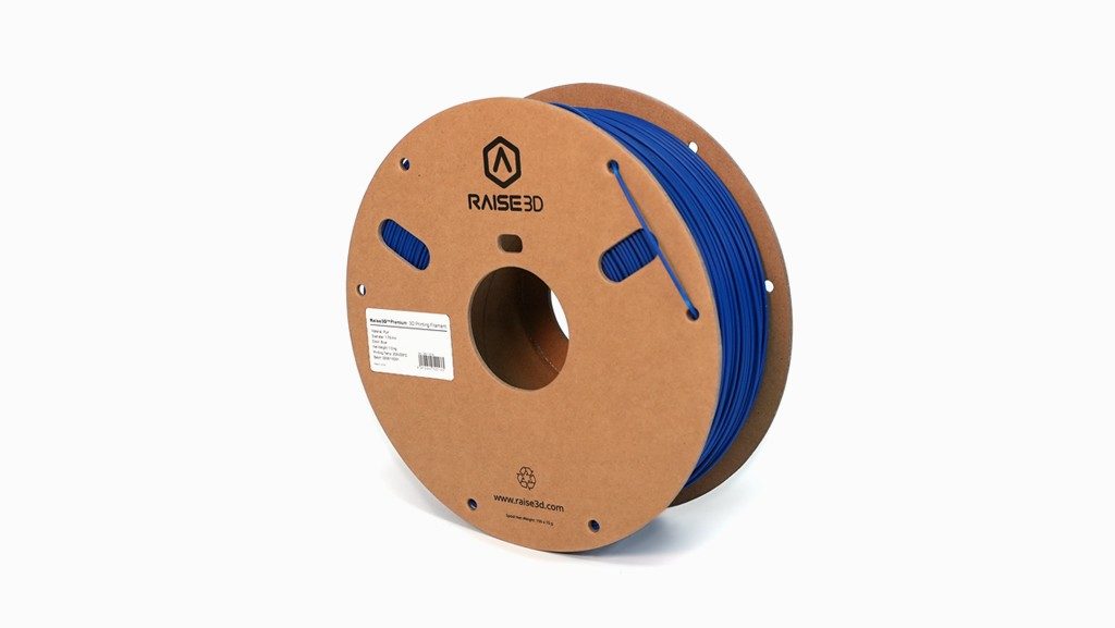 Raise3D Premium PLA Filament Blue - Side