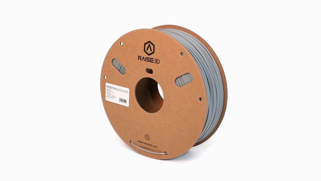 Raise3D Premium PLA Filament Gray - Side