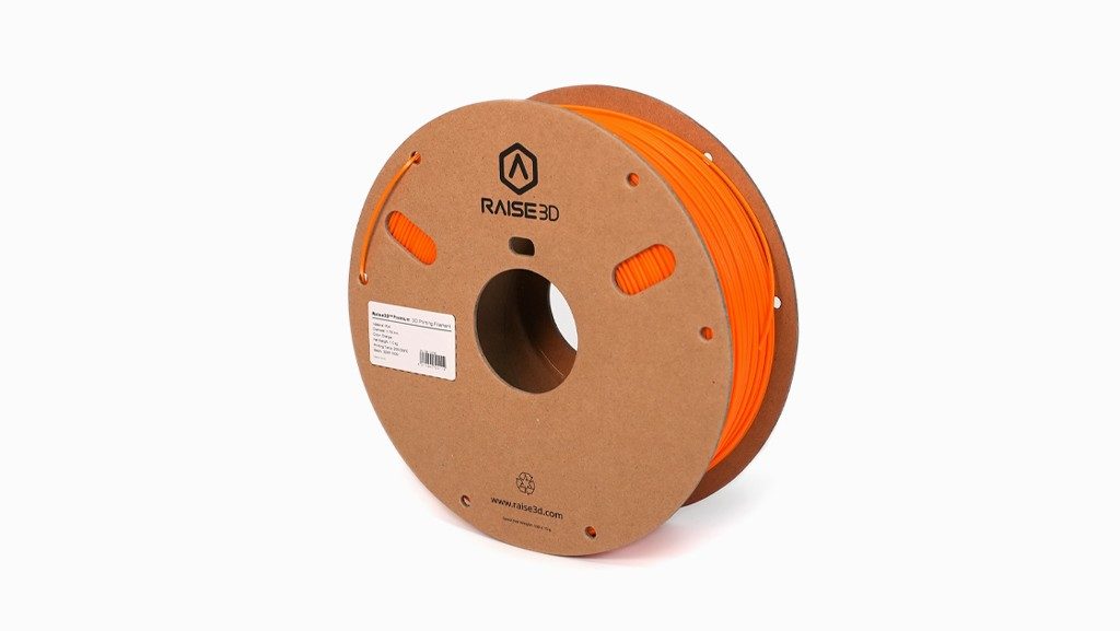 Raise3D Premium PLA Filament Orange - Side