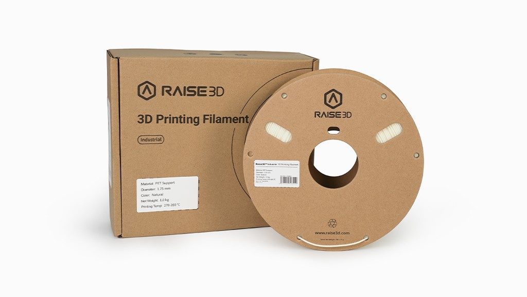 Raise3D Industrial PET Support Filament - Packaging