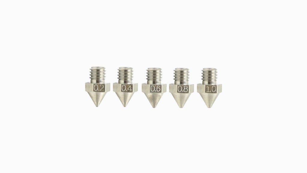 Hardened Nozzle for Raise3D Pro3 Series, Pro2 Series and E2 3D Printers