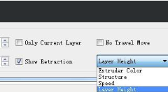 Layer Height Preview Drop Down Selection Locatio