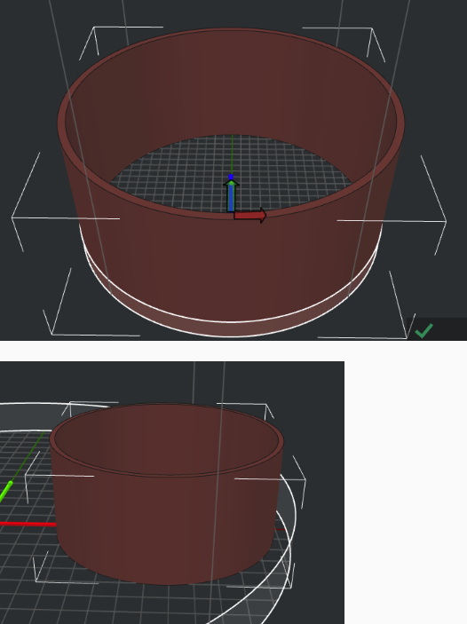 Max Fit and print boundary checking based on the outer surface of objects