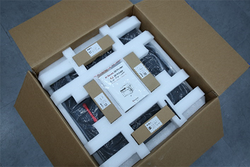 E2 3D Printer Content in Box