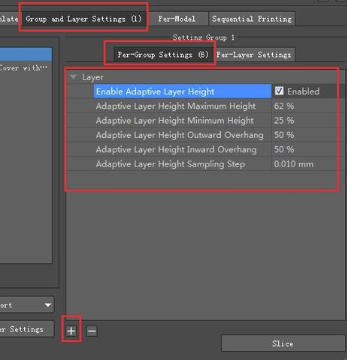 Adaptive Layer Height