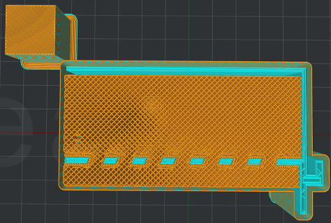 Make sure the PLA and PVA are at the same height