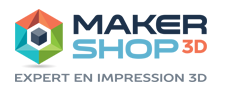 Maker Shop 3D Logo