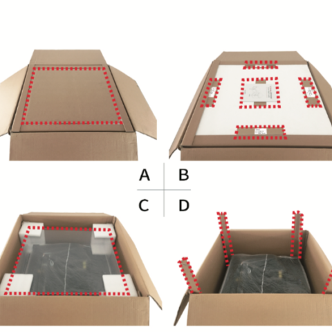 Remove Cardboard Spacers